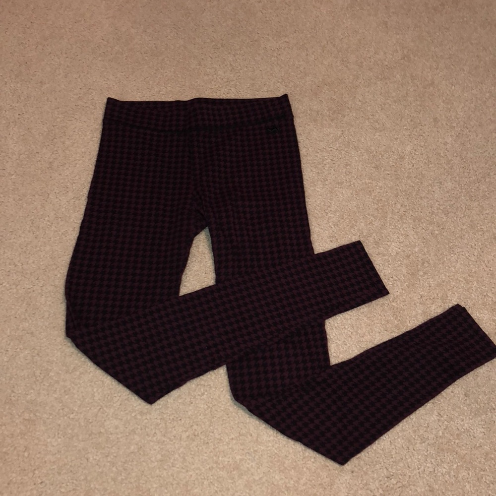 Checkered leggings
